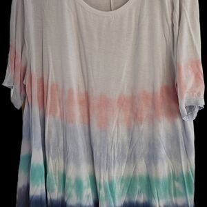 Lane Bryant Women's Swing Tie-Dye Top